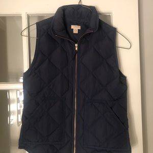 J crew puffer vest